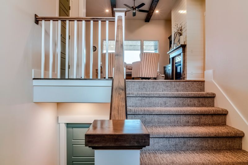 Staircase Carpet Installation by Professionals