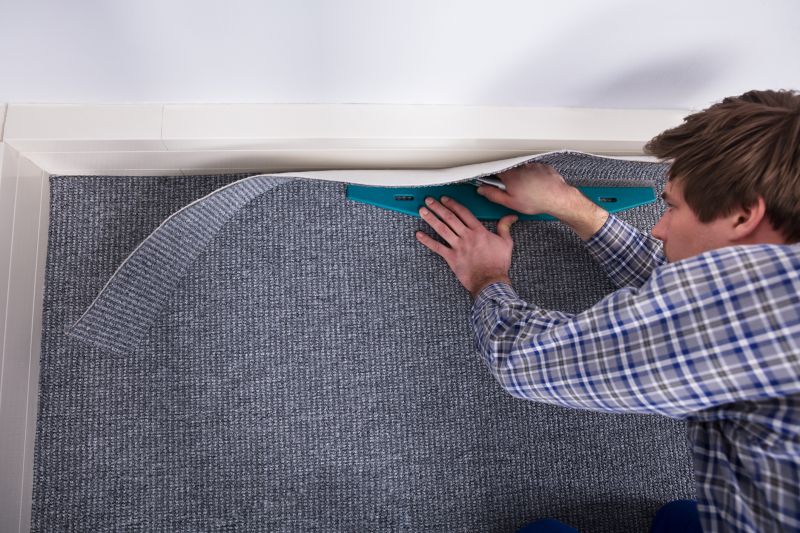 Plush Carpet Installation